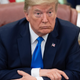 President Donald Trump in the Oval Office of the White House on May 6, 2020.